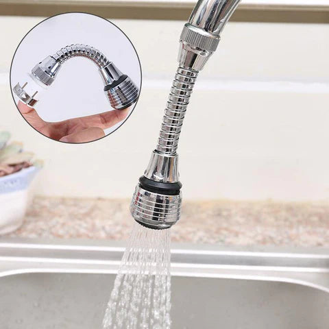 360º Directional Aerator Nozzle for Water Saving and Easier Dishwashing