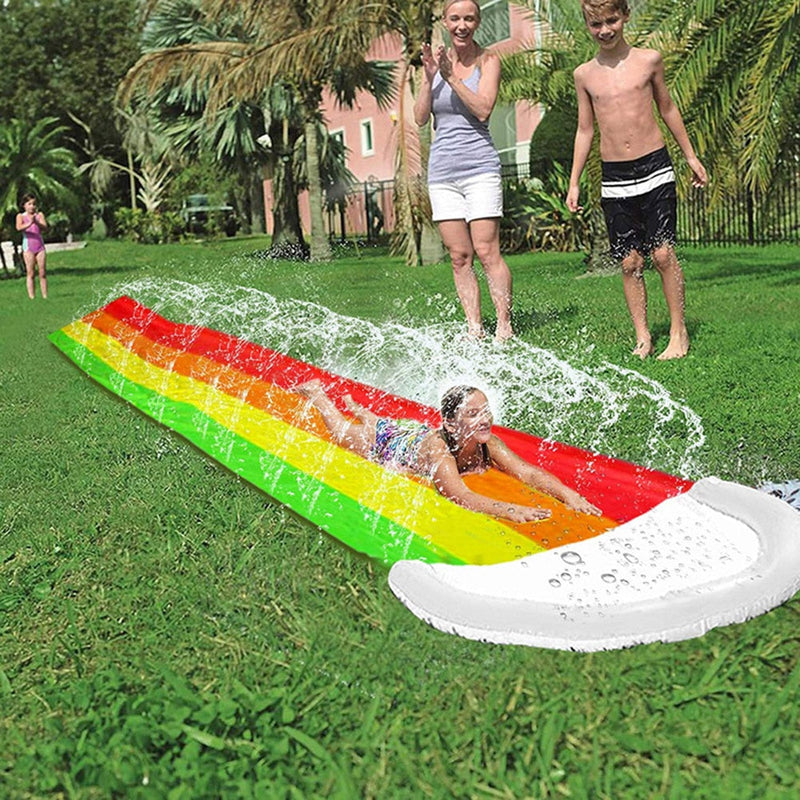 Fun Slide with Water Splash