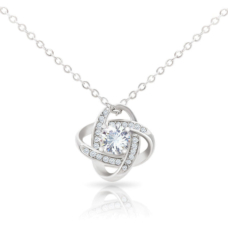 925 Silver Necklace with Rose Pendant and Love Letter - LoveLetter