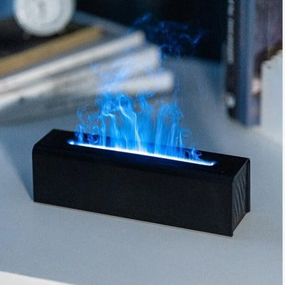 Aroma Diffuser Humidifier with RGB Flame Effect