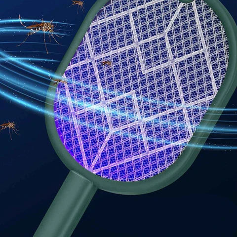 Electric Mosquito Killer Racket with Ultraviolet LED