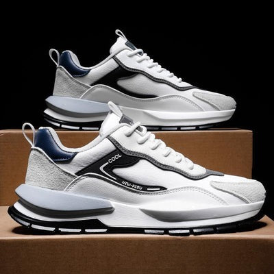 Zapatillas deportivas de plataforma antideslizantes para hombre - GripMax