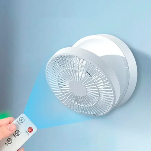 Ventilador LED portátil recargable - LightBreeze