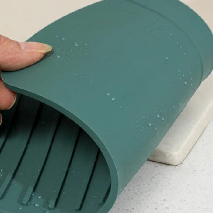 Silicone Kitchen Faucet Drain Mat - SplashFree