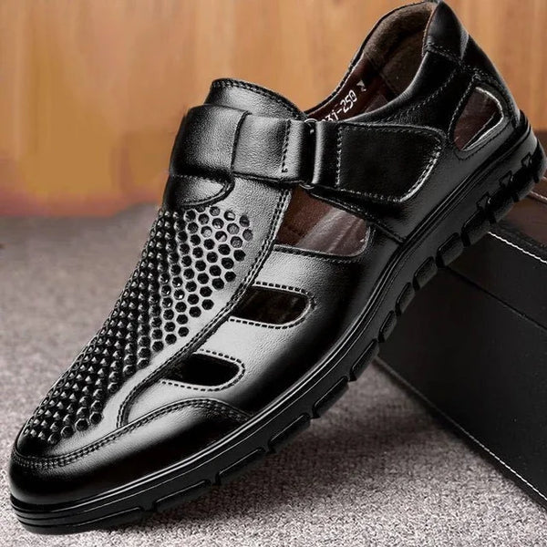 Men's Classic Breathable Leather Sandals