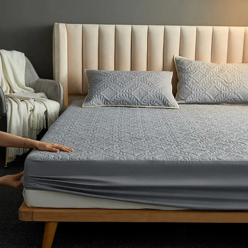 Waterproof Quilted Mattress Protector Cover - SoftGuard