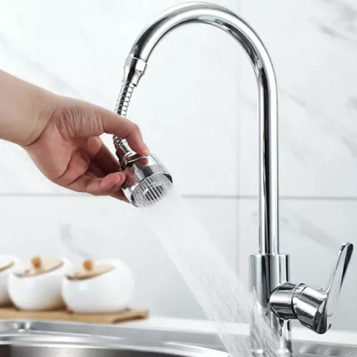 360º Directional Aerator Nozzle for Water Saving and Easier Dishwashing