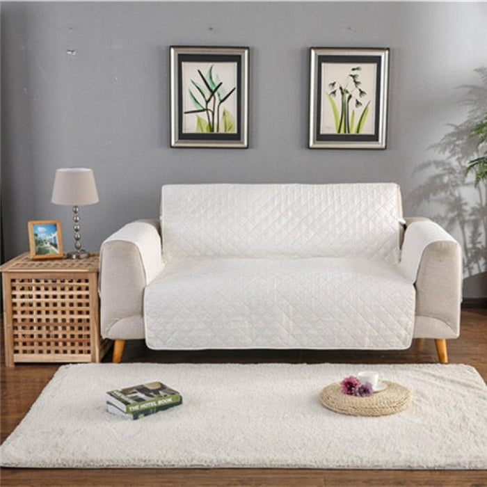 Waterproof Quilted Sofa Cover - ShieldMaster