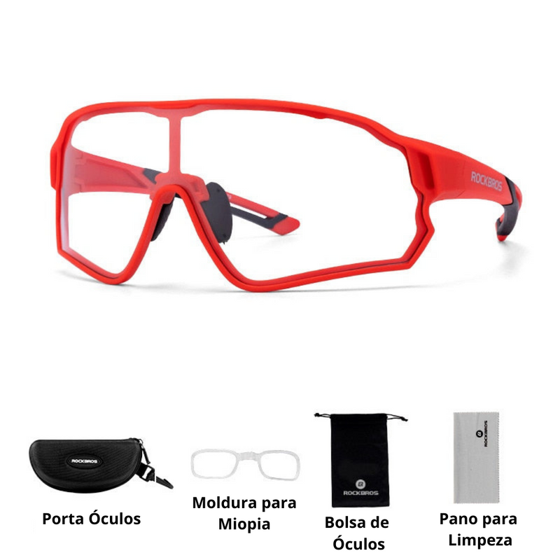 RockBros Men's/Women's UV400 Protection Cycling Glasses 