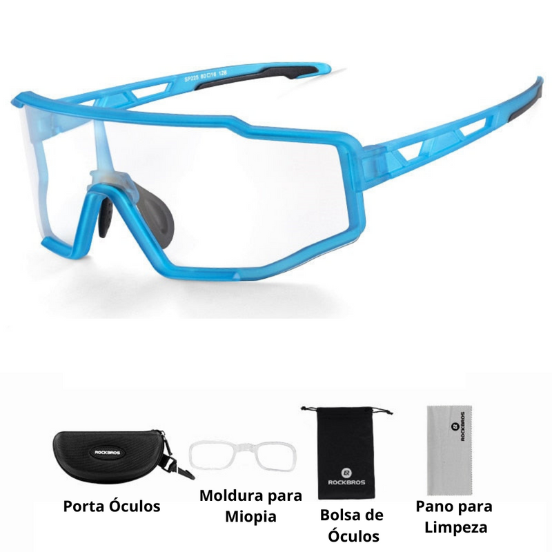 RockBros Men's/Women's UV400 Protection Cycling Glasses 