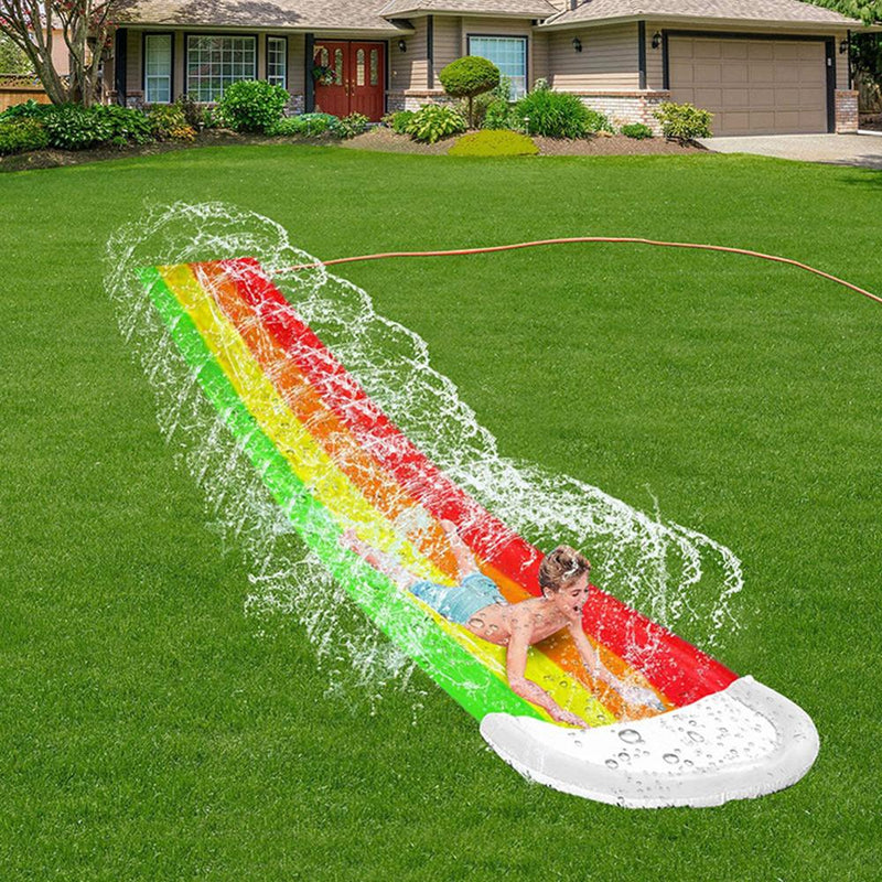 Fun Slide with Water Splash