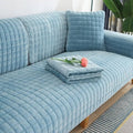 Universal Non-Slip Velvet Sofa Cover - SoftShield