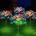 Solar Led Garden Fireworks Light