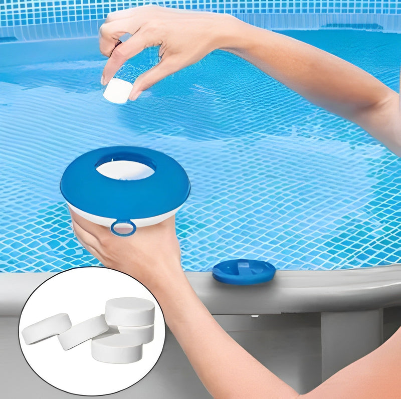 Pool Cleaning and Whitening Capsule - Tablets Against Green Water