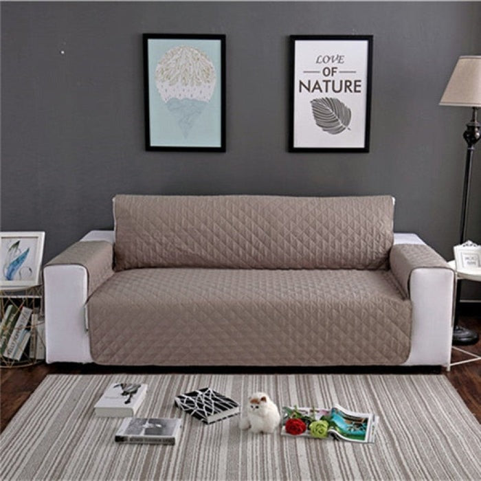 Waterproof Quilted Sofa Cover - ShieldMaster