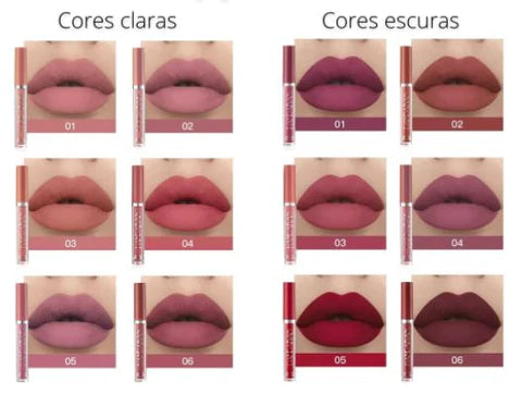 Long Lasting Matte Lipstick - Buy 3 Get 6