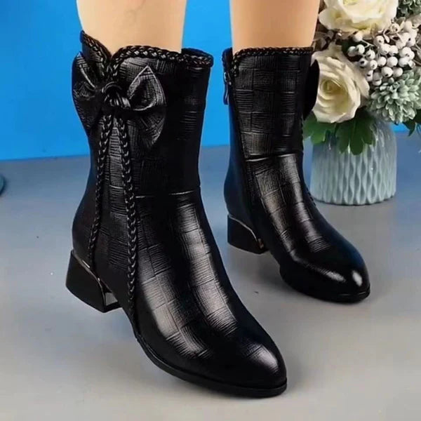 Women's Winter Soft Leather Boots - Winter Soft