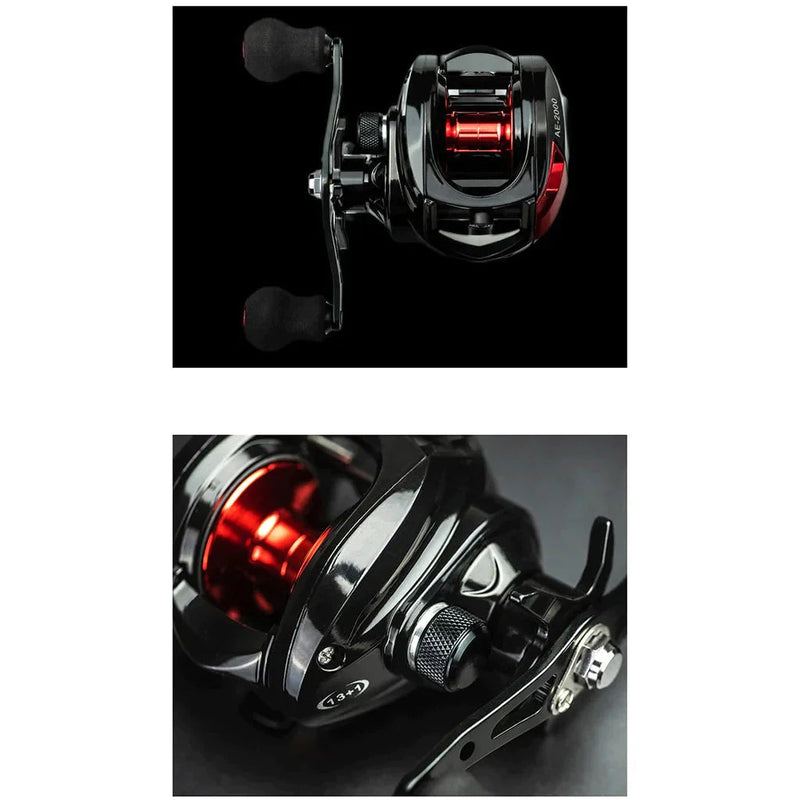 Carrete de pesca profesional Pro Living con 13 rodamientos