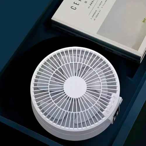 Ventilador LED portátil recargable - LightBreeze