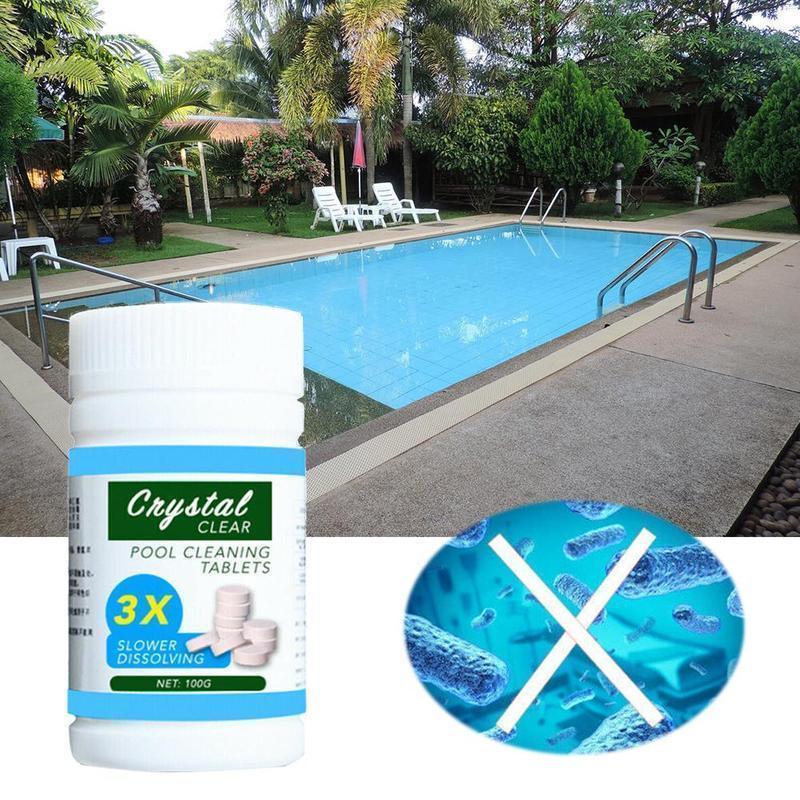 Pool Cleaning and Whitening Capsule - Tablets Against Green Water
