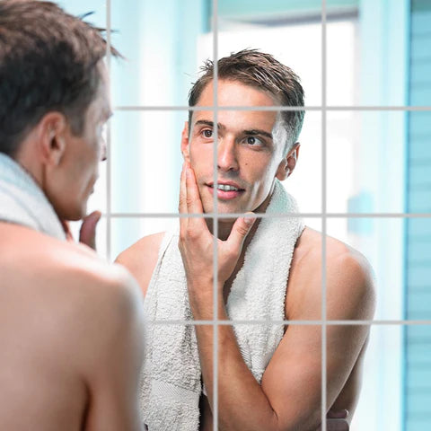 Adhesive Mirror Kit with Glue - MirrorFix