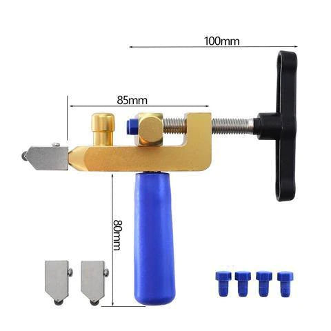 Herramienta multifuncional de corte y trazado para azulejos, vidrio, baldosas y espejos