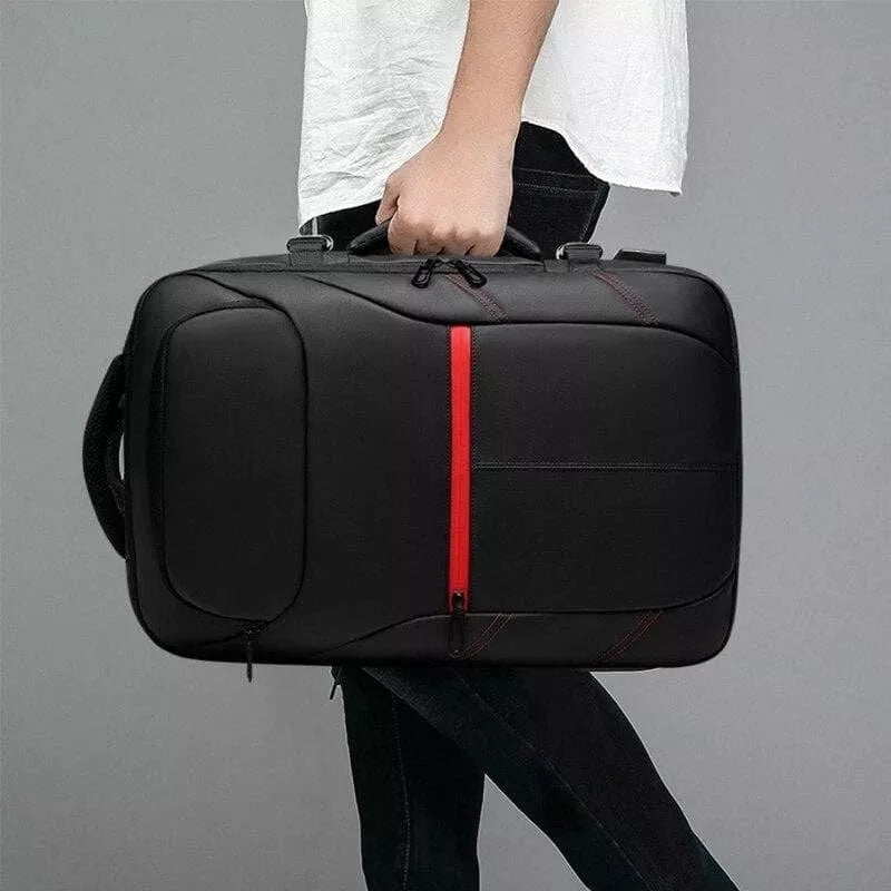 Men's Casual Waterproof Travel Bag with USB Charging