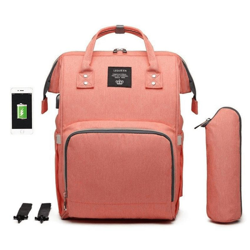 LeQueen USB Maternity Backpack Bag