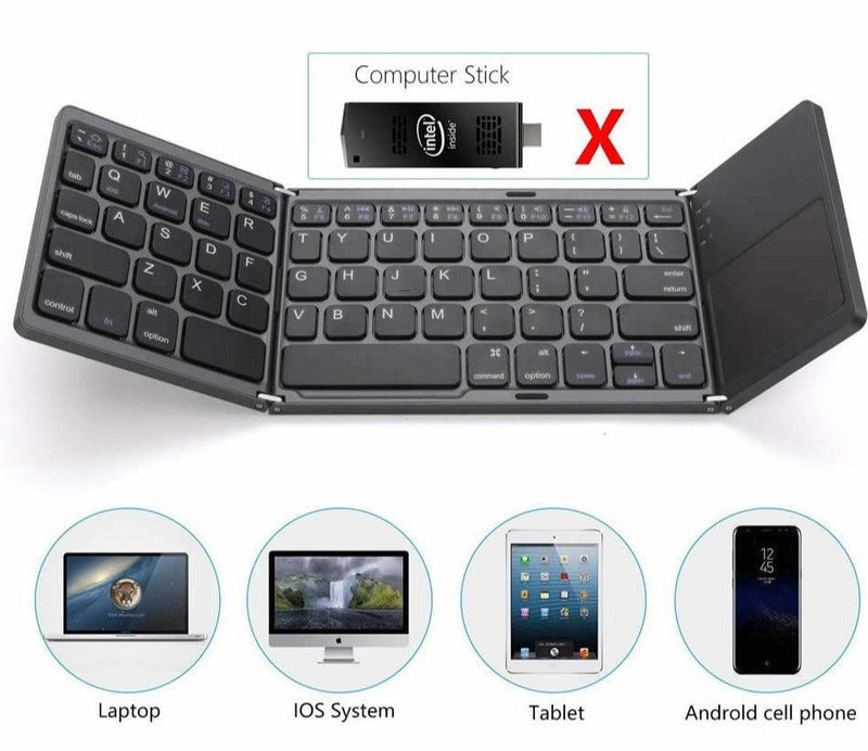 Rugged Foldable Keyboard for Mobile Productivity