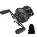 Carrete de pesca profesional GLS AS200 de 8 kg de arrastre ultraligero