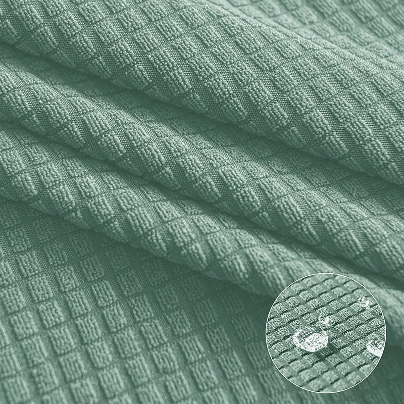 Protector de funda de sofá de malla jacquard impermeable