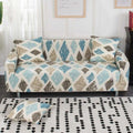 Modern Printed Sofa Cover - 2 or 3 Seats