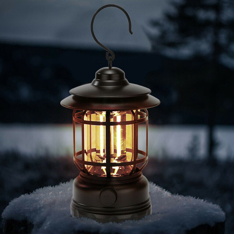 Lámpara eléctrica portátil con iluminación de 360°