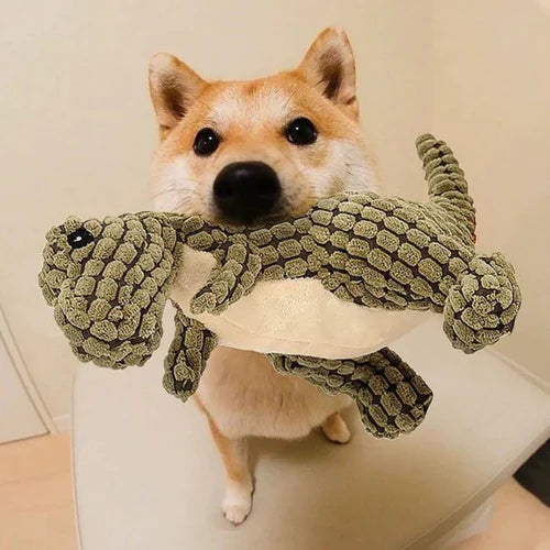 Strong and Durable Plush Dog Chew Toy