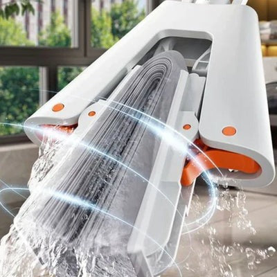Self-Draining Smart Cleaning Mop - CleanWave