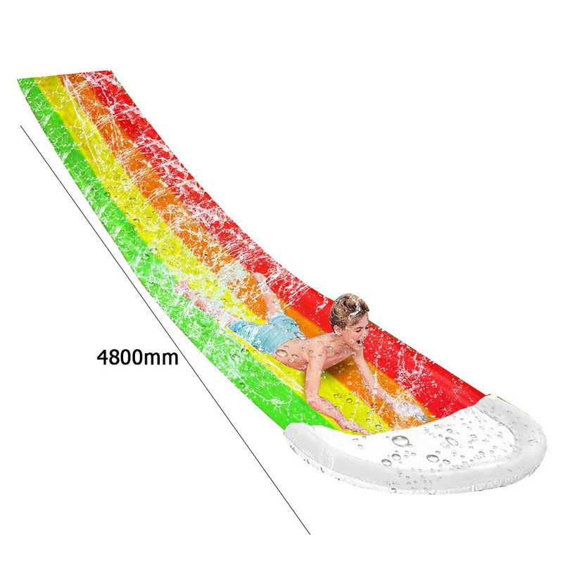 Fun Slide with Water Splash