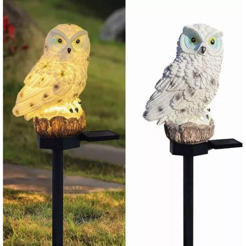 Waterproof Owl Solar Led Garden Light