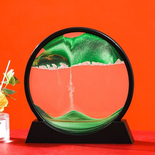 3D Quicksand Hourglass Decoration