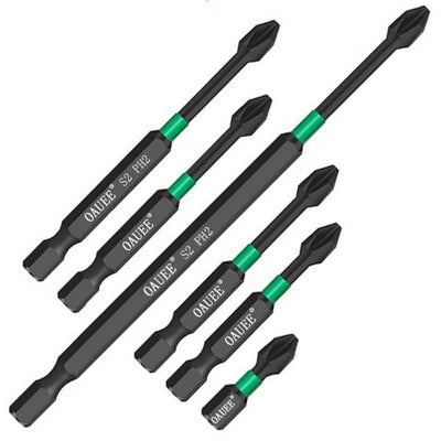 High Strength Magnetic Screwdriver Bit with Non-Slip Grip