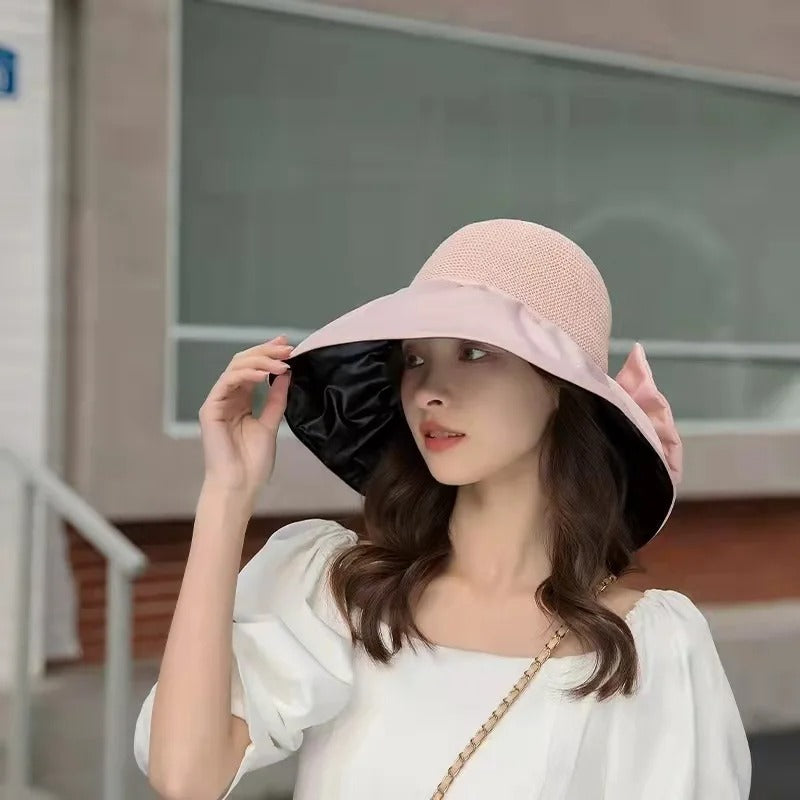Women's Wide Brim UV Protection Beach Hat - CoolShade