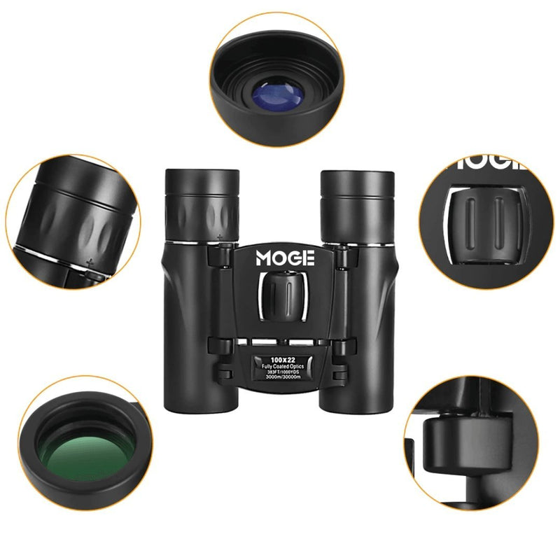 Professional HD 100x22 Binoculars - Up to 30 thousand meters away