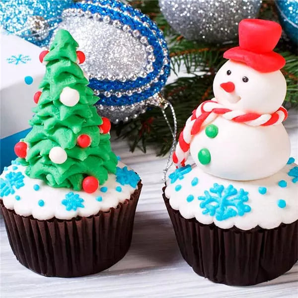 Kit with 4 Christmas Piping Tips 
