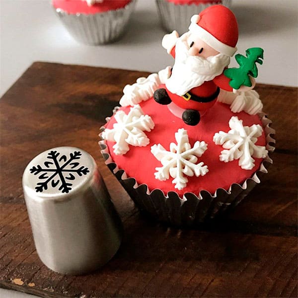 Kit with 4 Christmas Piping Tips 