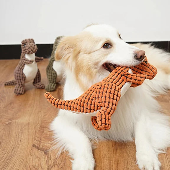 Strong and Durable Plush Dog Chew Toy