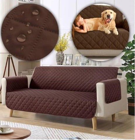 Universal Waterproof Quilted Sofa Protective Cover - SoftSafe
