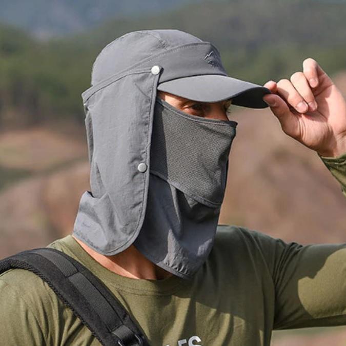 4 in 1 UV Protection Fishing Cap
