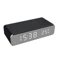 Reloj digital con cargador inalámbrico - TechCharge