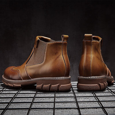Men's Classic Leather Boot - EliteCraft