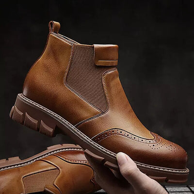 Men's Classic Leather Boot - EliteCraft