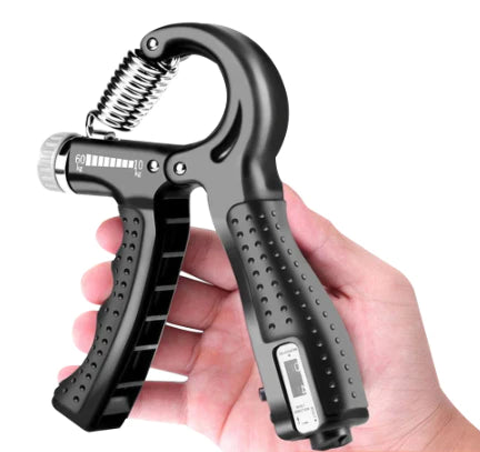 Empuñadura de mano: fortalecedor de brazos duradero y ajustable de 10 a 60 kg